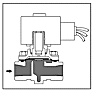 Asco 2 way Valve Energized